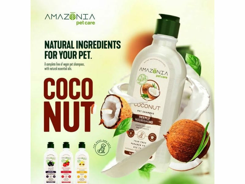 COCONUT PET SHAMPOO AMAZÔNIA PET CARE  500 ml