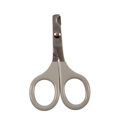 Curved Nail Scissors - Grey