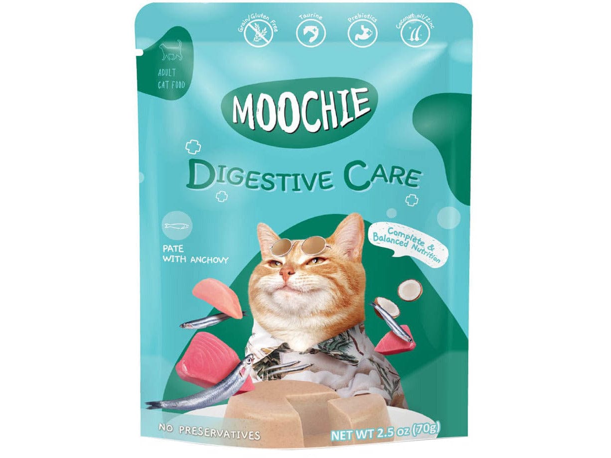 Moochie Pate With Anchovy (Digestive Care) 70G  Pouch