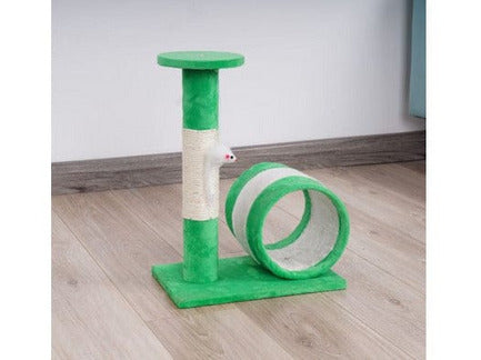 Cat Tree & Scratching Green+Beige 32*20*43