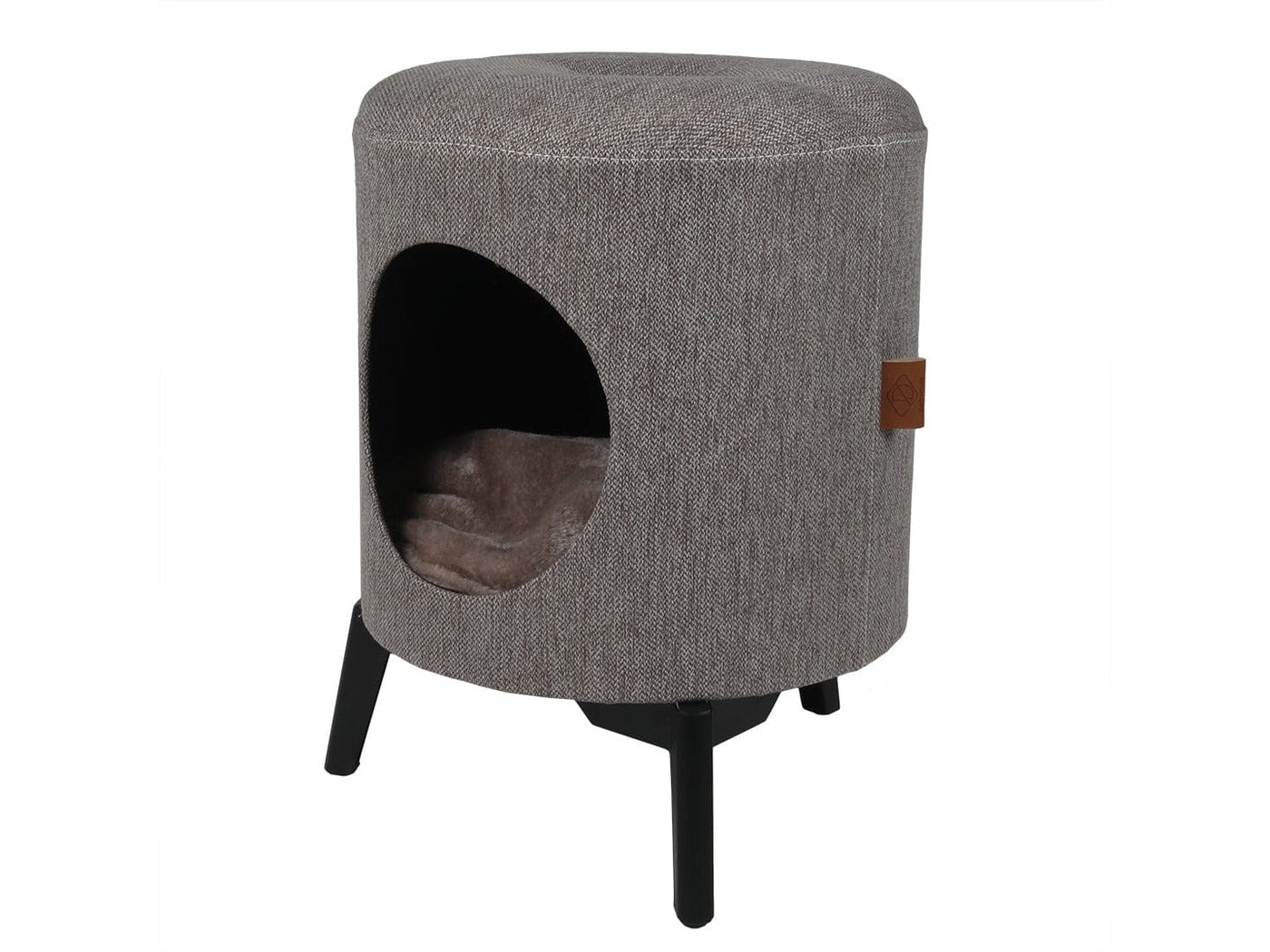 D&amp;D Home Louis Stylish Cat Barrel on Metal Legs