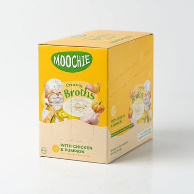 Delicious Creamy Broths with Chicken & Pumpkin for cats