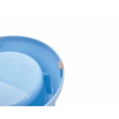 Diva Bowl 0.9L (Ø 20.4 H7.9 cm) for Cats and Dogs pink Blue cover back