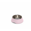 Diva Double Bowl 0.4L (Ø 16.2 H6.3 cm) for Cats and Dogs pink