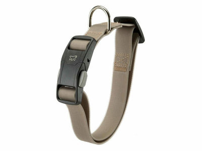 Dog Collar C16/32 – Dove Grey (23-32 cm, B: 16 mm)