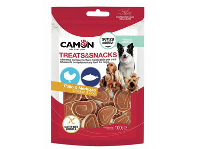 Dog treats and snacks - Pollo & Merluzzo, Chicken and cod