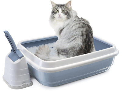Duo Litter White/Light Blue