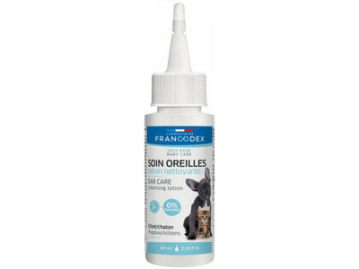 Ear Care Cleansing Lotion for Puppies/Kittens - 60 ml