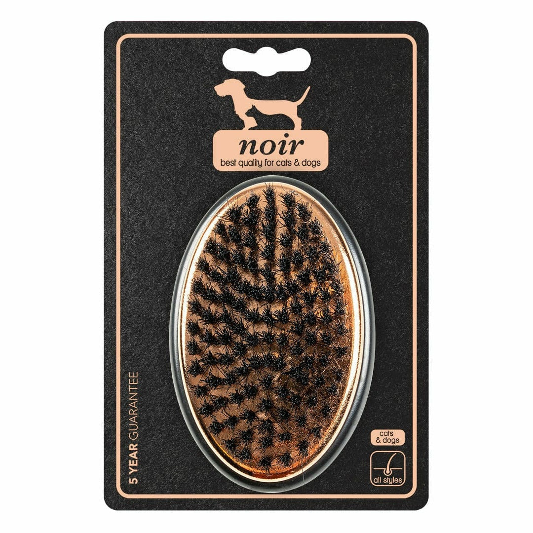 Ebi Noir Ergonomic Bristle Brush for Pet