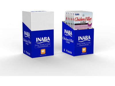 Extra Tender in Crab Flavored Broth (INABA Grilled Chicken Fillet)15gx6 pcs