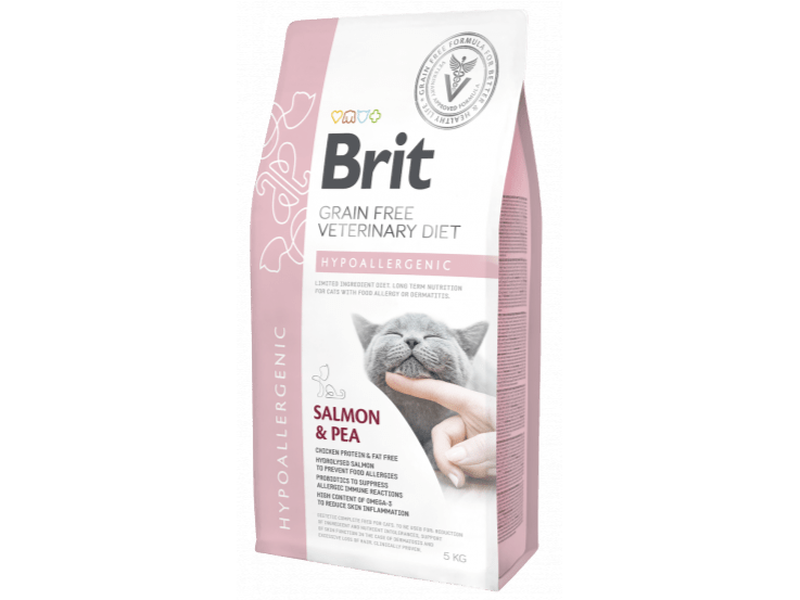 Brit GF Veterinary Diets Cat Hypoallergenic 5 kg