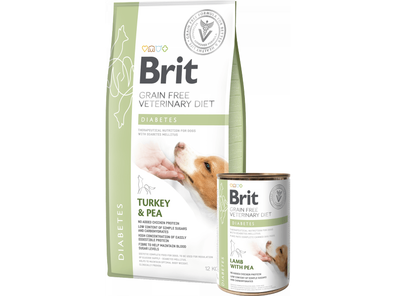 Brit GF Veterinary Diets Dog Diabetes 2 kg