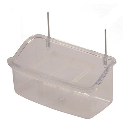 Feeder Against Spilling 10.5x5.5x5cm Transparent