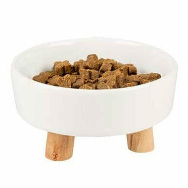 Feeding Bowl Stone Up Timber White – 700 ml (15x4x15.4x9.4 cm)