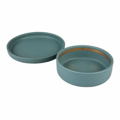 Feeding Plate Stone Hush Blue – 250 ml (16.3x16.3x2.5 cm)