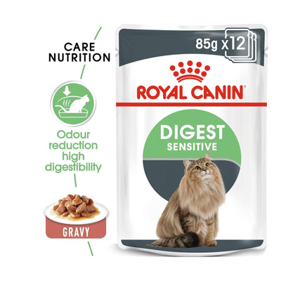 Feline Care Nutrition Digest Sensitive Gravy (Wet Cat Food - Pouches)