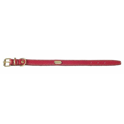 Flat Padded Collar in Calfskin - 15x330 mm