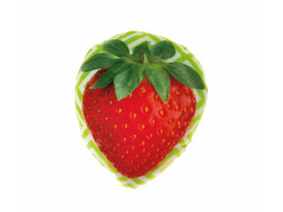 Food Design With Rattles lemon strawberry shape