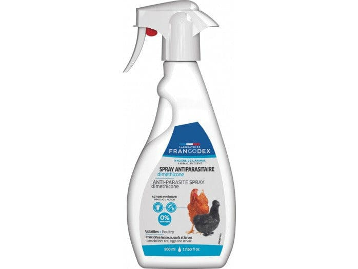 Francodex Dimethicone Anti-Parasite Spray for Poultry