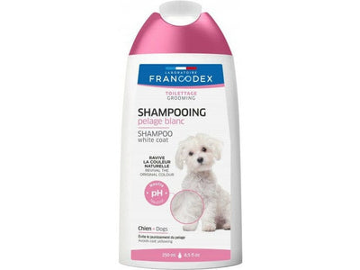 Francodex White Coat Shampoo – For Dogs (250ml)