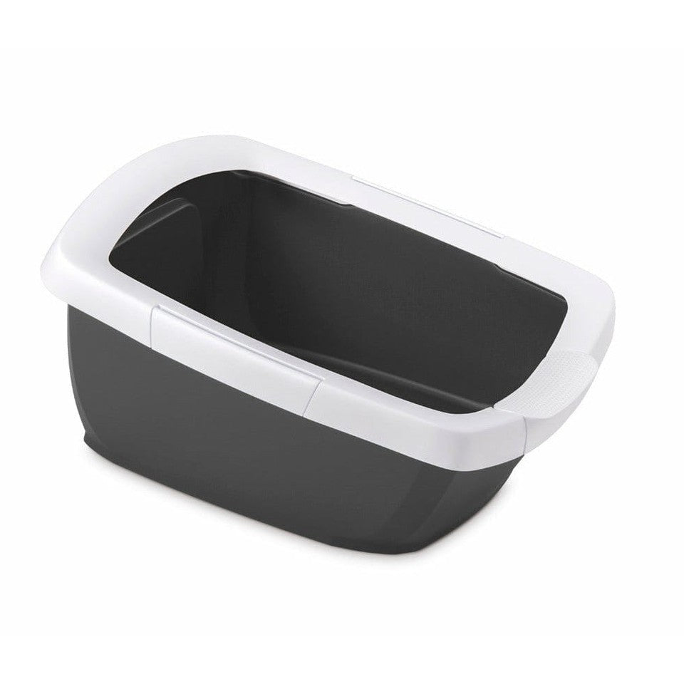 Funny cat Litter Box Dark Gray (BLACK)