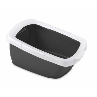 Funny cat Litter Box Dark Gray (BLACK)