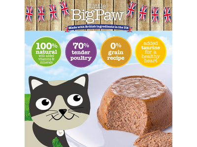 Gourmet Poultry  Mousse Selection 6x85gm /Little BigPaw