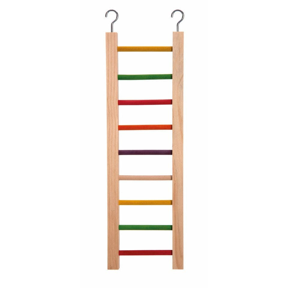 Wooden Cockatiel Ladder - 9 Rungs (43 x 14 cm)