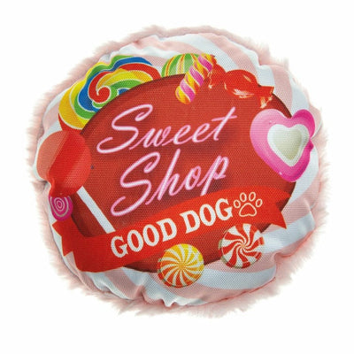 IMAC Plush Sweet Dog Toy with Squeaker - 16 x 16 cm Open