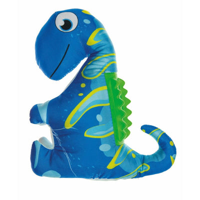 IMAC Plush Sauro with Plastic Back Dog Toy - 23.5 x 27 cm