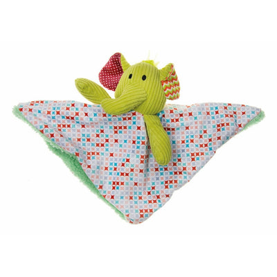 IMAC Plush Elephant Mat Dog Toy with Squeaker - 24 x 17 x 7.5 cm