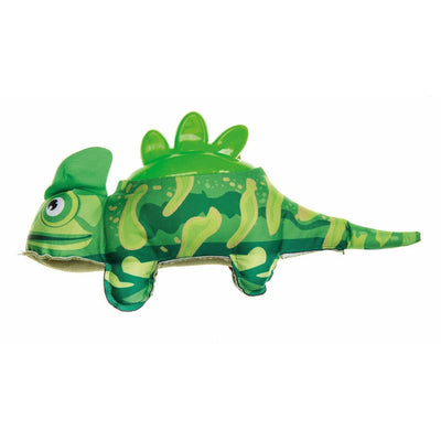 IMAC Plush Iguana Dog Toy with Plastic Back - 38 x 16 cm