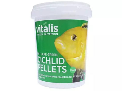 Vitalis Rift Lake Green Cichlid Pellets 140g