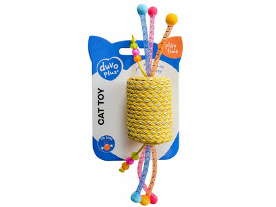 Jolly Yellow Roll with Ropes 22x4.5x4.5cm Yellow