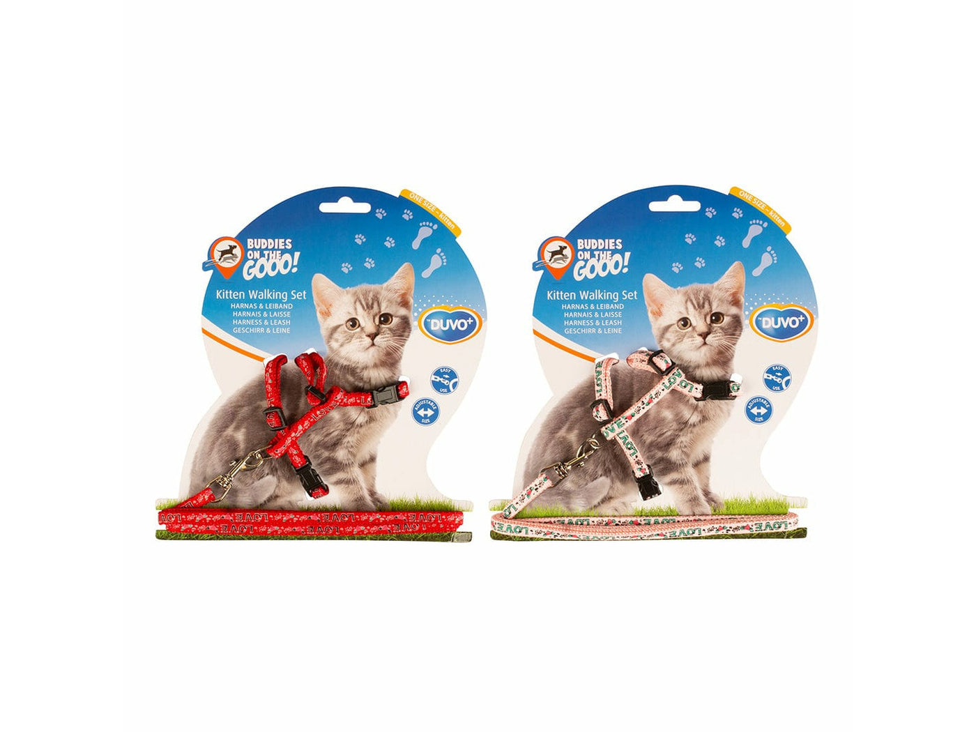 Kitten Walking Set Love 15-25cm / 8mm-125cm