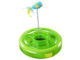Kitty Roundabout Cat Toy Green