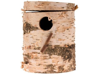 LOG NEST BOX LARGE BUDGIE 21x14x3.8cm