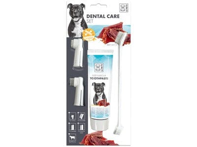 DENTAL CARE SET - Beef flavor Toothpaste Kit