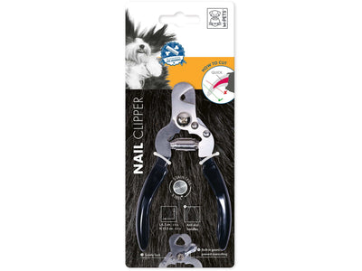 Stainless Nail clipper with spring-loaded cutting mechanism