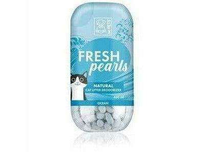 Fresh Pearls Natural Cat Litter  Deodoriser -Ocean 450 Ml Blue