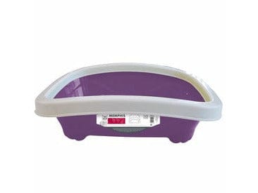 Memphis Cat Litter Tray with Rim - Medium (49.2x39.5x15 cm)