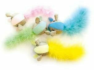 MOUSE 17 X 7 X 4 CM YELLOW, GREEN, BLUE, PINK