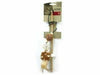NATURA 3-BALLS WAND - 35 CM MIXED COLORS