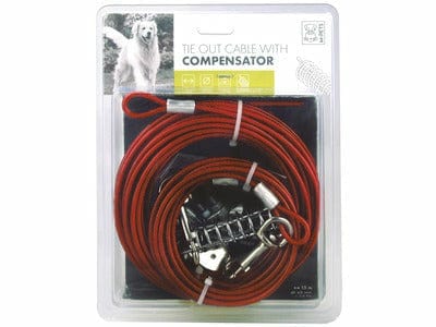 Tie out cable with COMPENSATOR 15 mt
