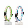 Cat Collar Hearts Nylon - Green/Blue 20-30cm / 10mm