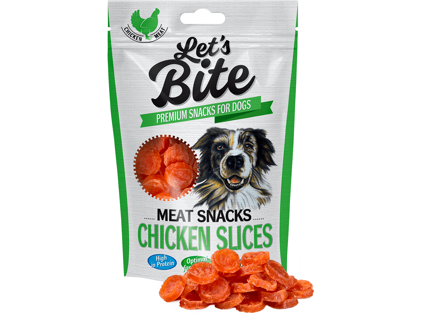 Brit Let’s Bite Meat Snacks. Chicken Slices 80 g
