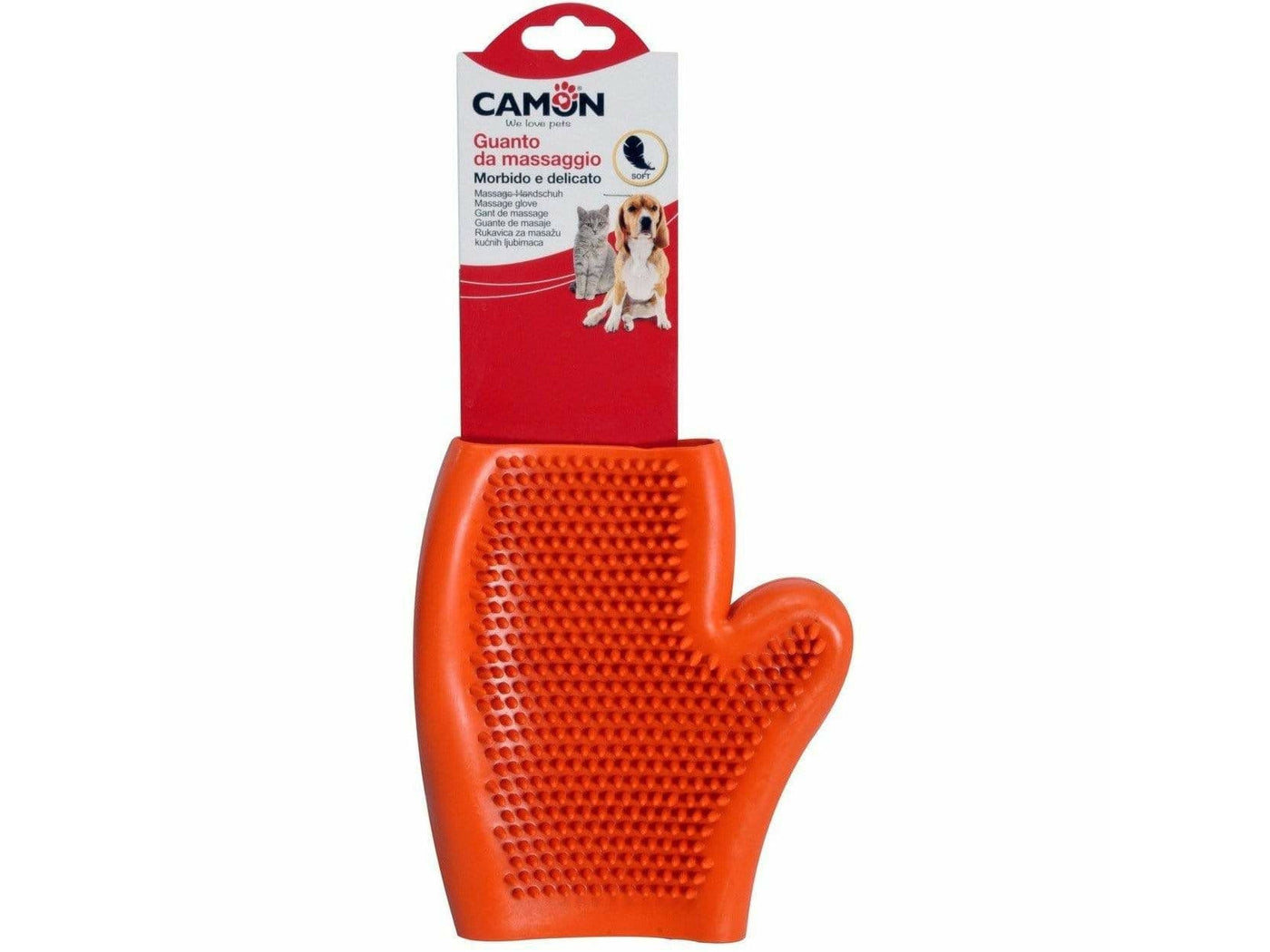 Massage Glove - Opened Latex Glove (17.5 cm)