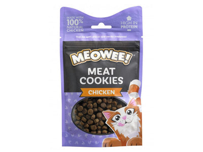 Meowee! Meat Cookies – Irresistible, Natural Chicken Treats for Your Feline Friend