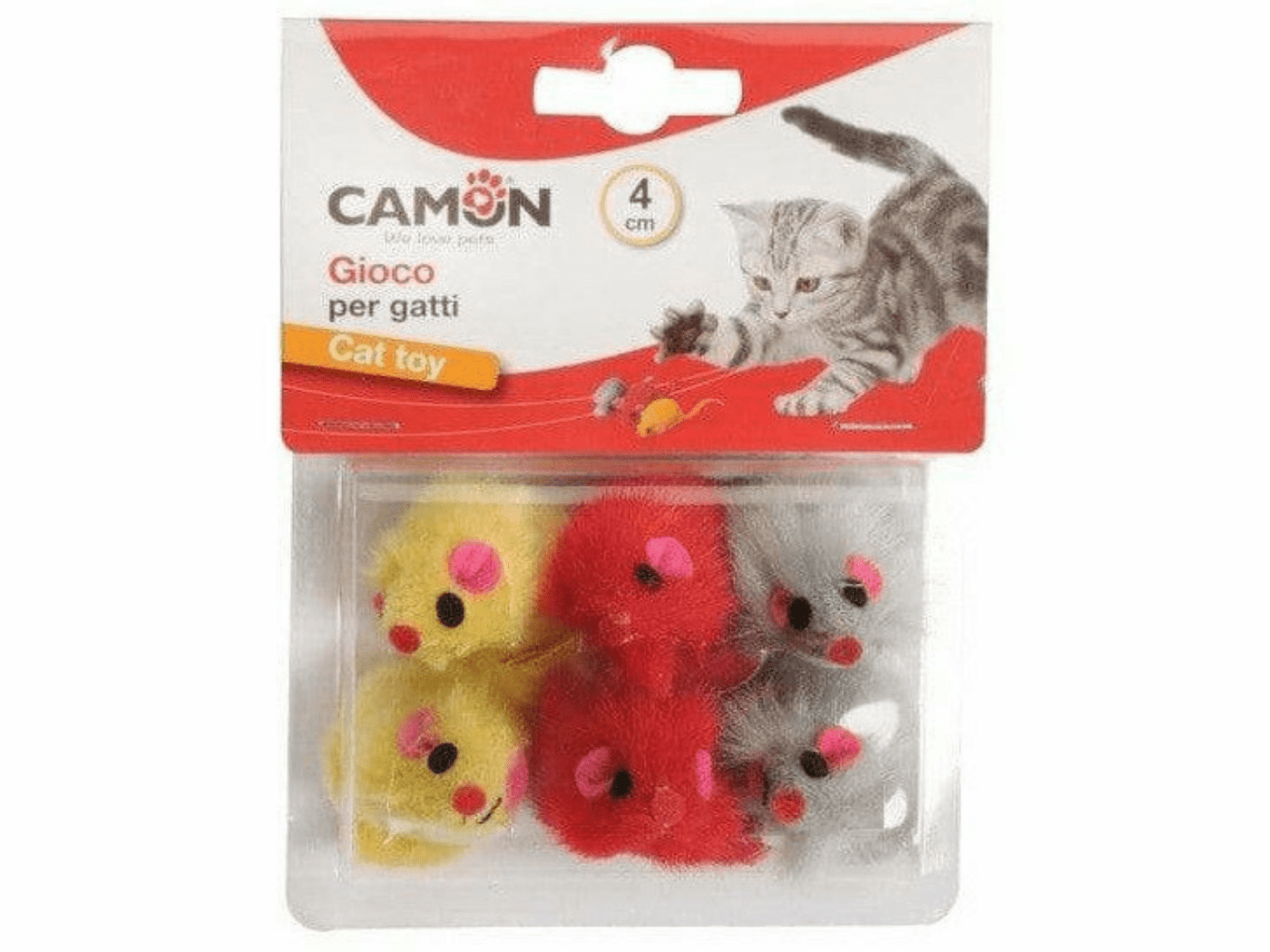 Mini Coloured Mice (6 Pcs)