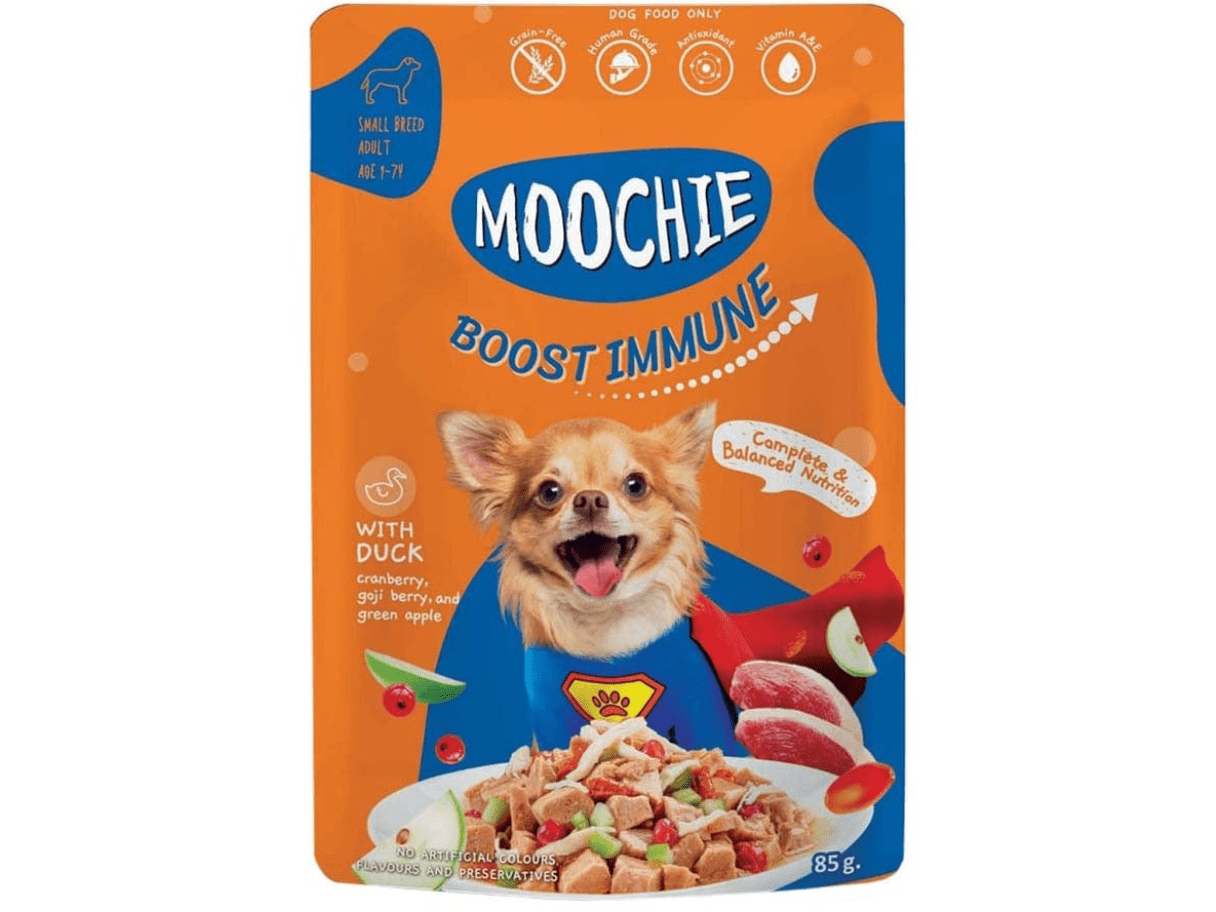 Moochie Casserole with Duck, 85g pouch